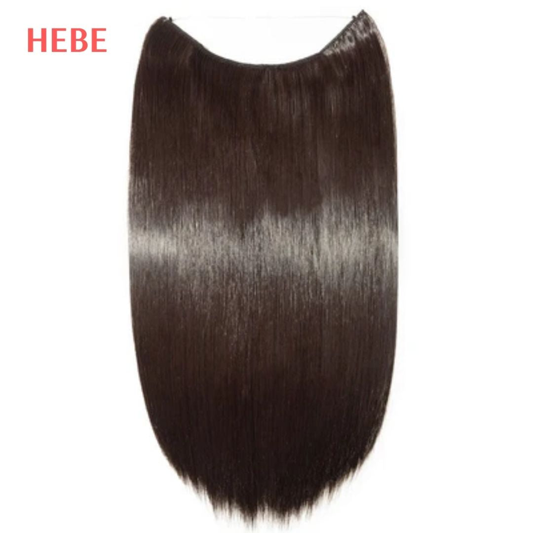 Aplique Invisível SimpleHair™ - [LISO] - Marrom Escuro