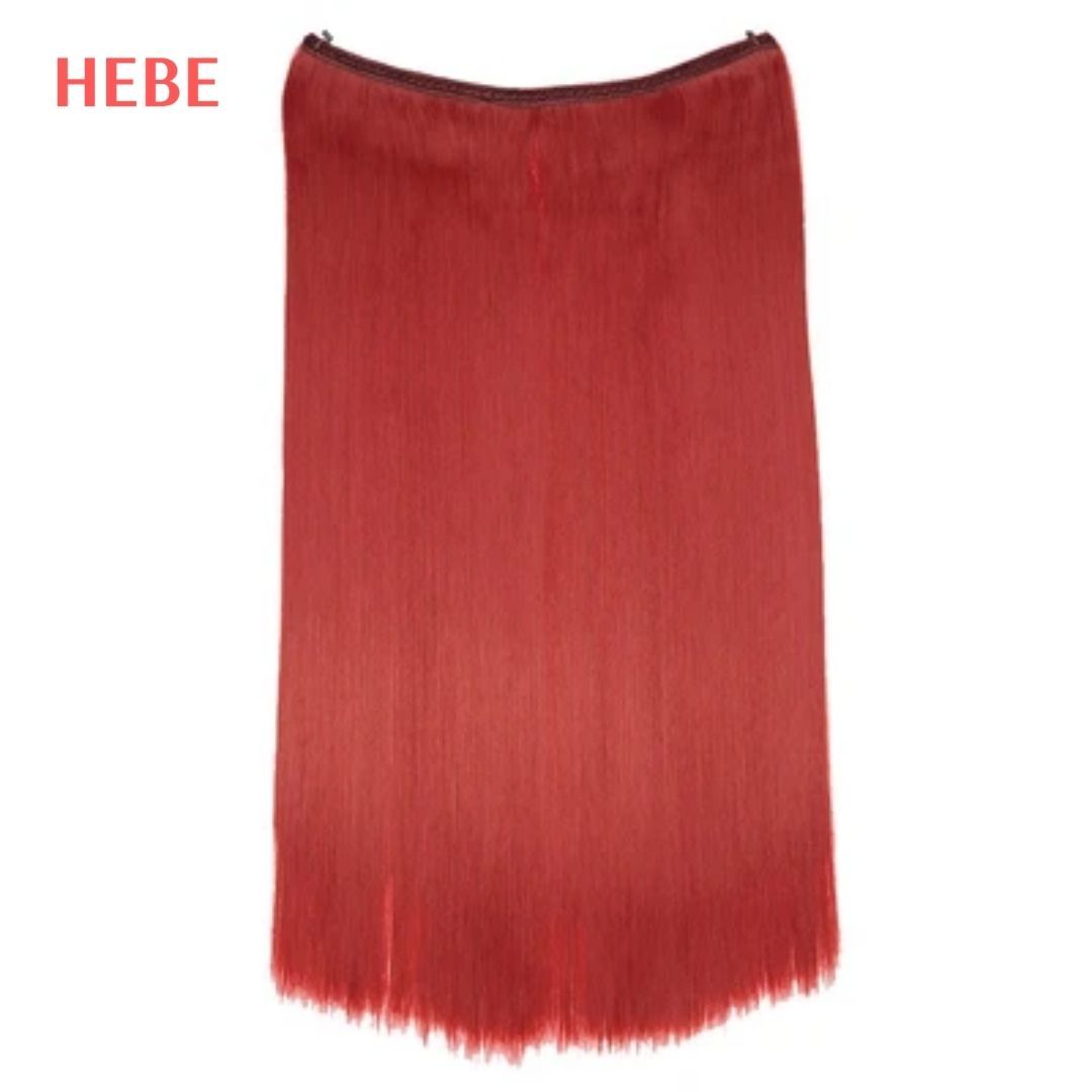 Aplique Invisível SimpleHair™ - [LISO] - Vermelho