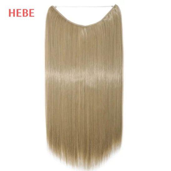 Aplique Invisível SimpleHair™ - [LISO]  - Loiro Cinza