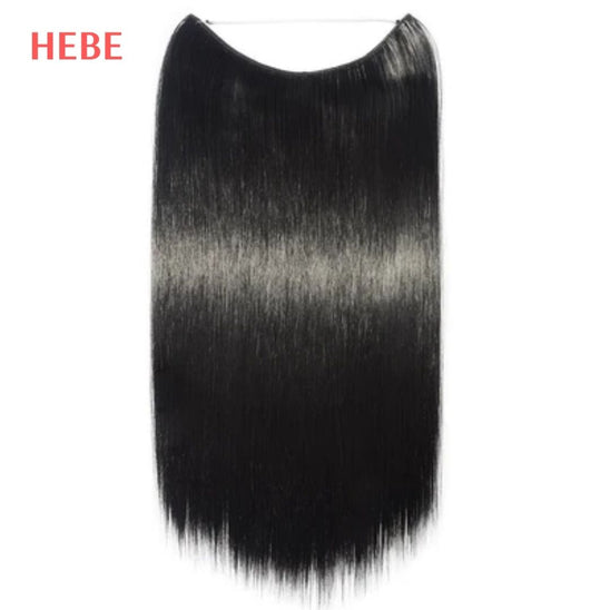 Aplique Invisível SimpleHair™ - [LISO] - Preto