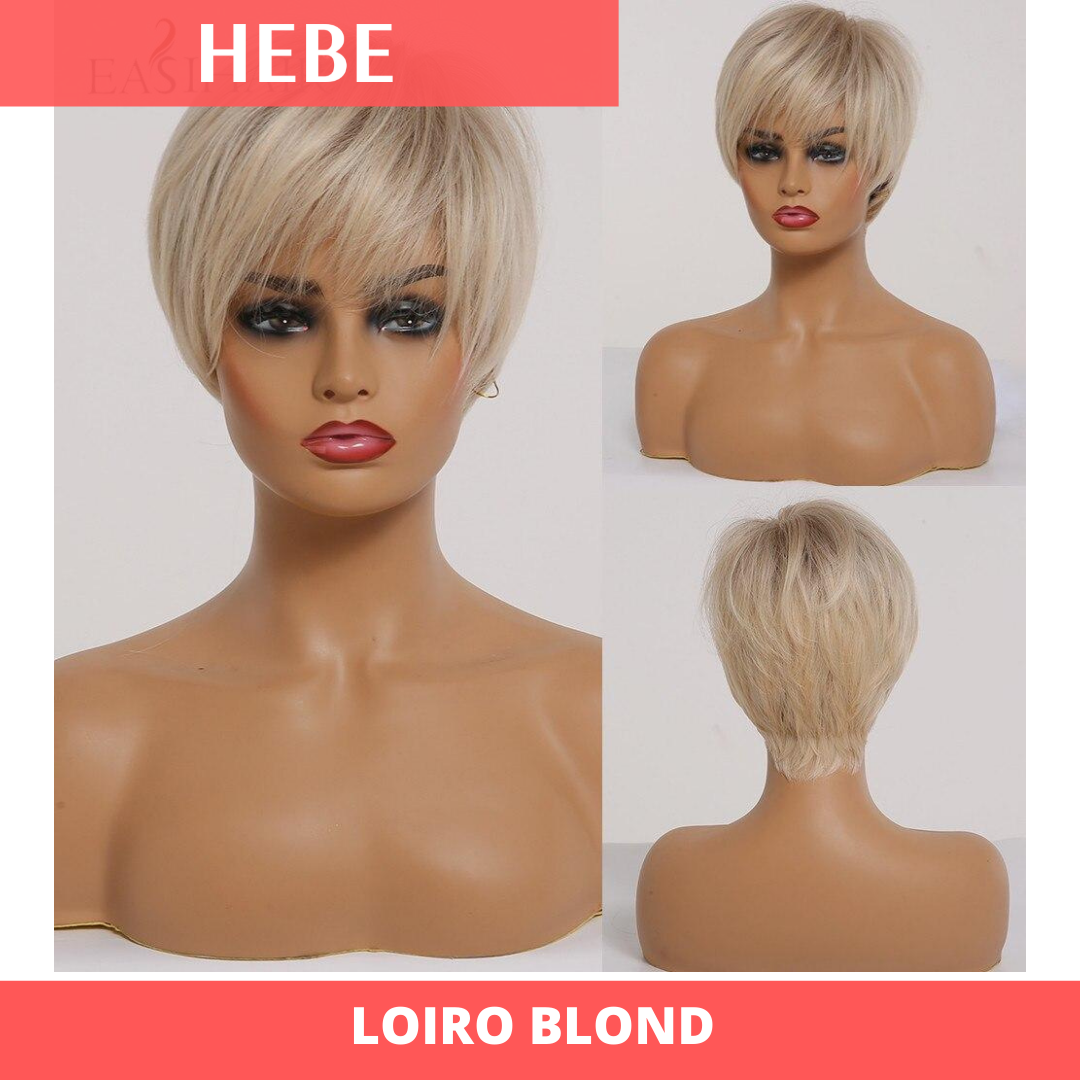 Peruca Lace Front Cut Joãozinho - Fibra Premium