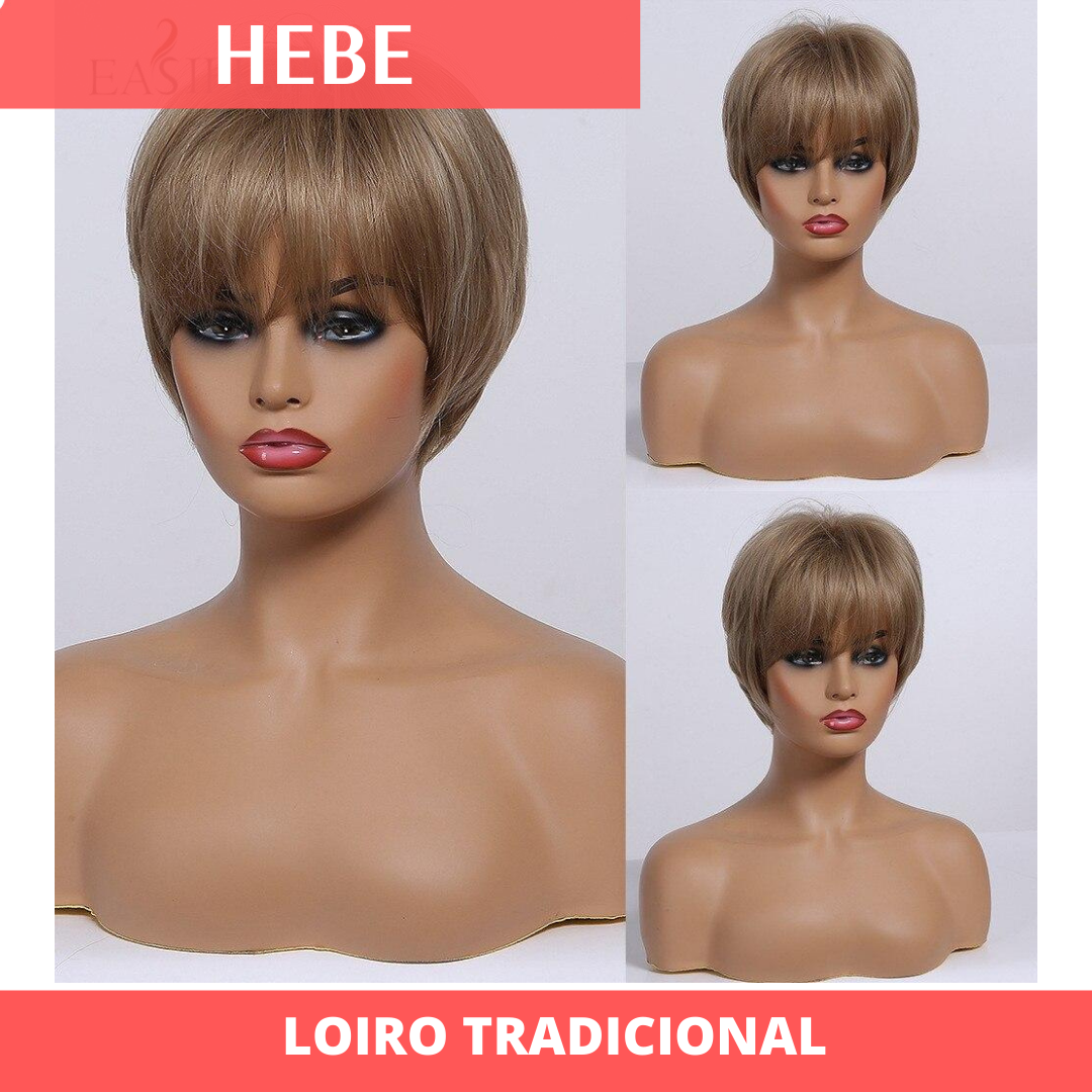 Peruca Lace Front Cut Joãozinho - Fibra Premium