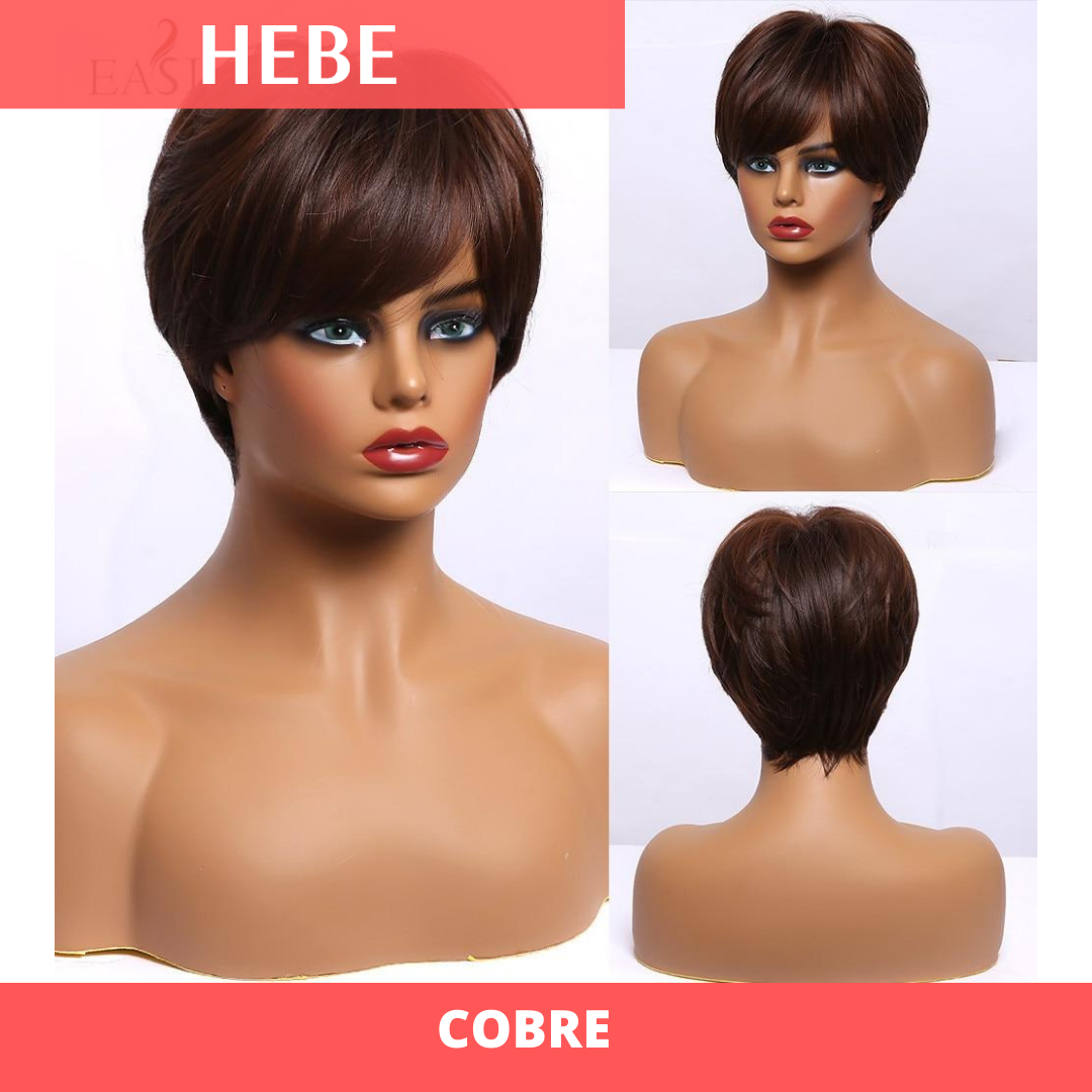 Peruca Lace Front Cut Joãozinho - Fibra Premium