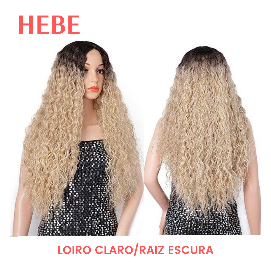 Peruca Lace Front Cacheada - Fibra Premium