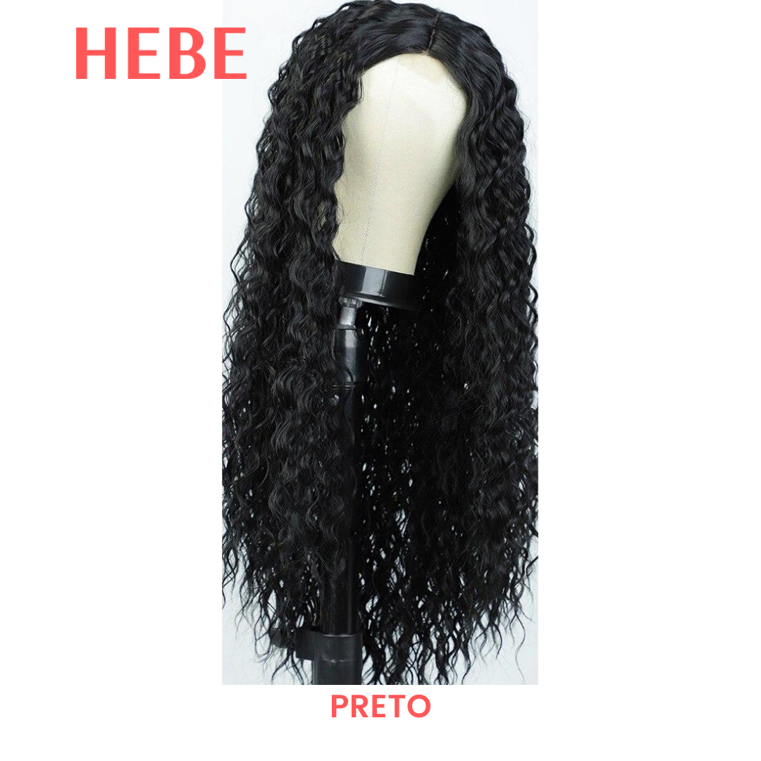 Peruca Lace Front Cacheada - Fibra Premium