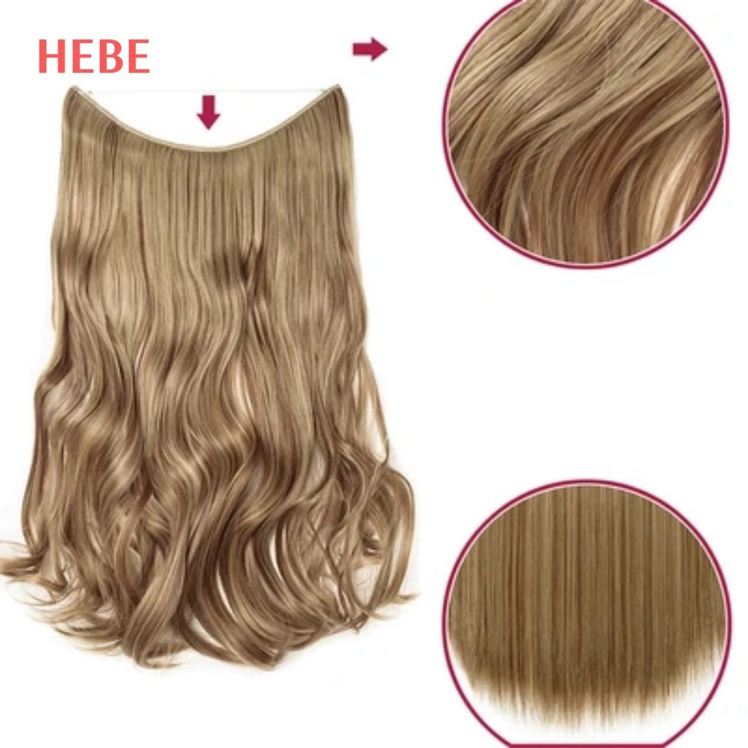 Aplique Invisível Mega Hair Extension - [ONDULADO]