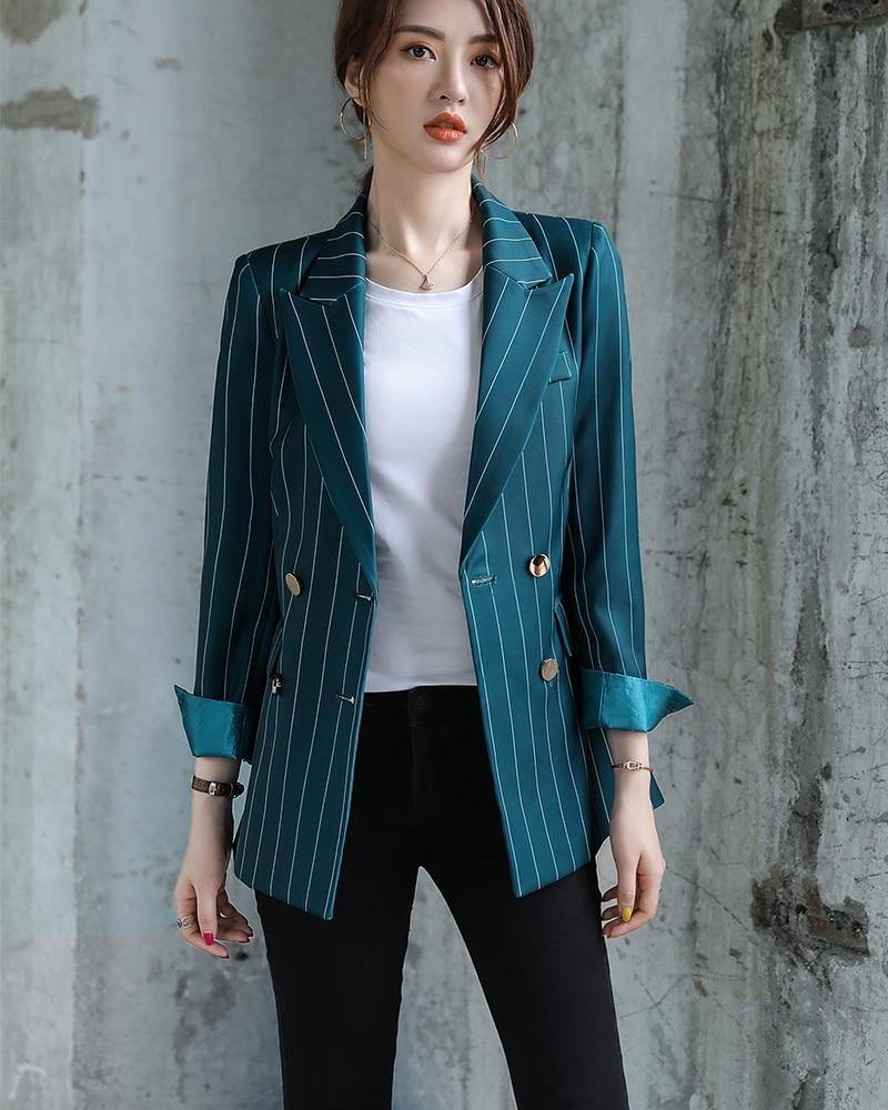 Blazer Risca De Giz - Loja HEBE