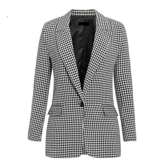 Blazer Rosa Xadrez - Loja HEBE