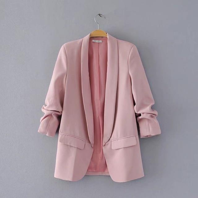 Blazer Minimalista  Sem Fecho - Loja HEBE